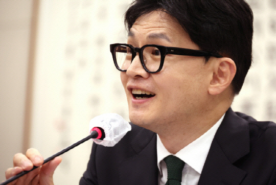 한동훈 법무부 장관  사진 연합뉴스